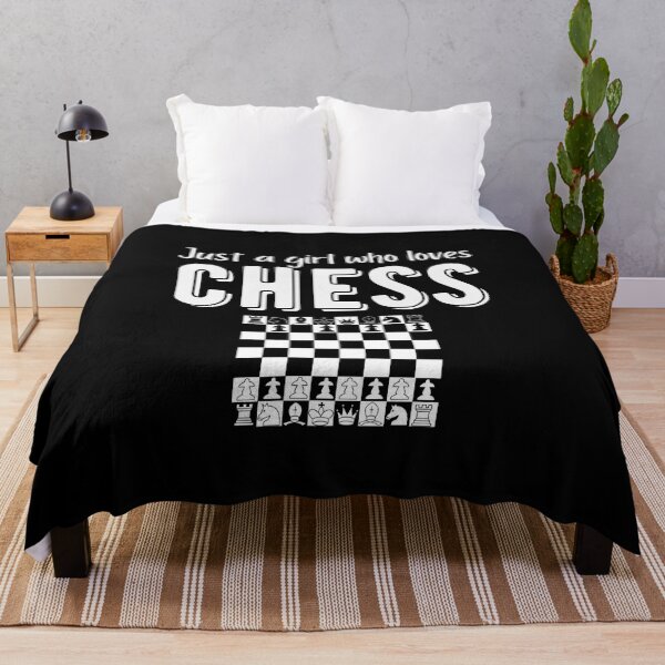 Item preview, Just a girl who loves chess designed and sold by Tecnofa.
