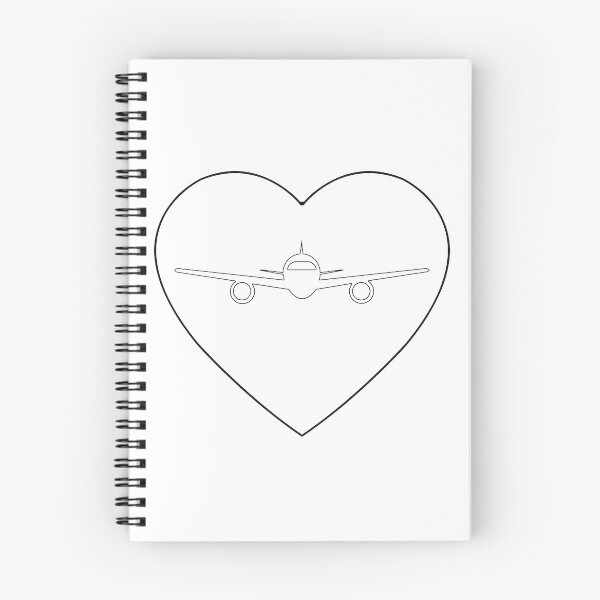 Item preview, Plain Heart and Plane Stencil designed and sold by StencilGifts.