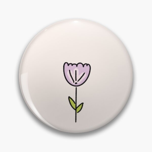 Item preview, Lilac Pastel Flower Doodle designed and sold by emilyunderworld.