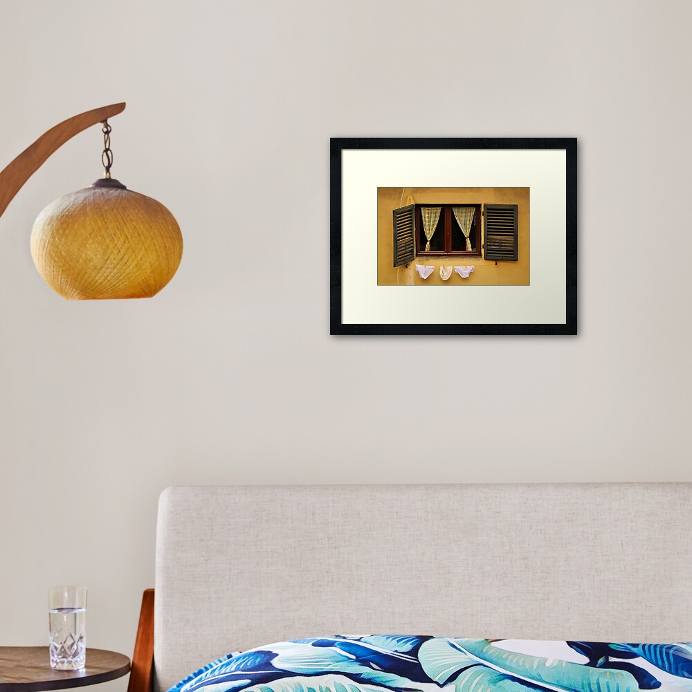 Tuscan Undies Framed Art Print