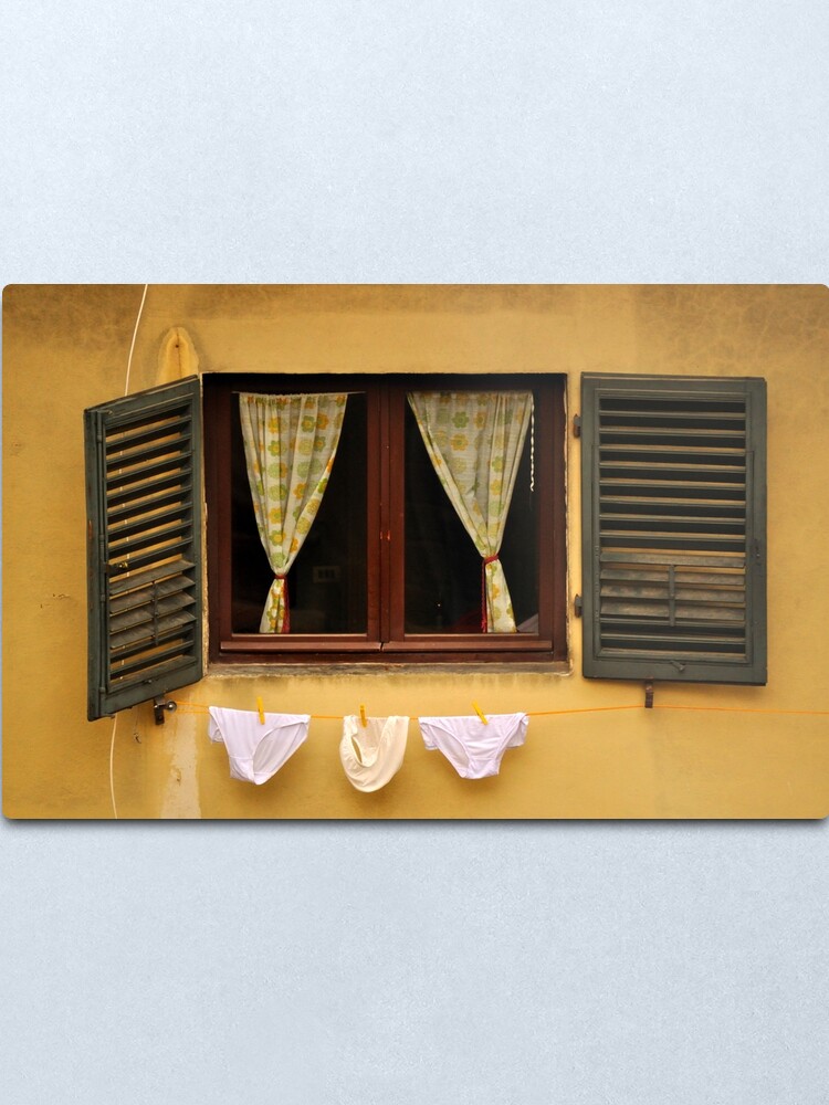 Alternate view of Tuscan Undies Metal Print