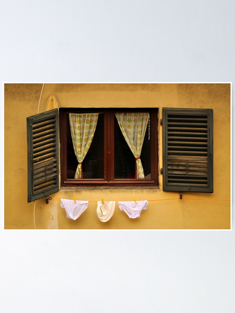 Alternate view of Tuscan Undies Poster