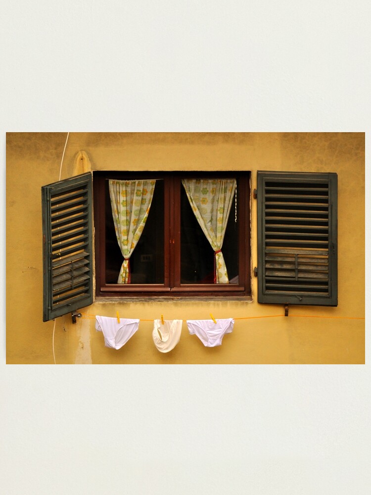 Alternate view of Tuscan Undies Photographic Print