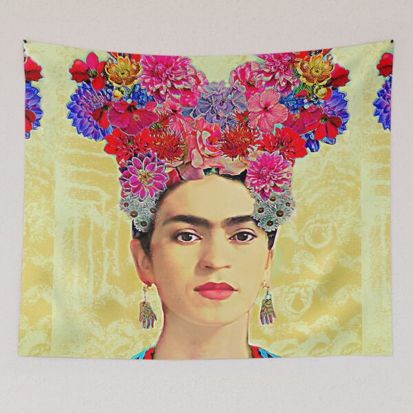 Item preview, Frida Kahlo Floral Headdress designed and sold by FridaArtGallery.