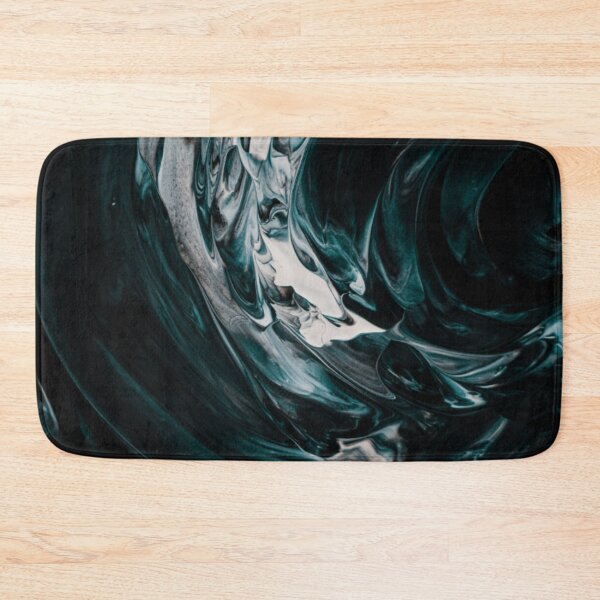 Item preview, Black and blue minimalist paint texture designed and sold by BlankaDesigns.