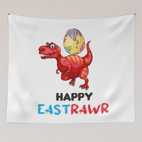 Item preview, Happy Eastrawr - Rex Dinosaur Easter Bunny Egg, Gift For Kids designed and sold by JustBeStylish.