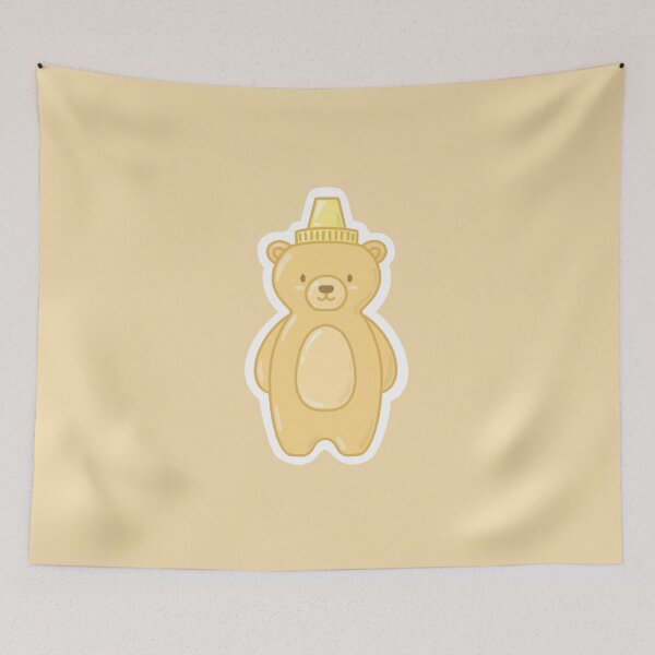 Item preview, Adorable Kawaii Honey Bear designed and sold by bassoongirl123.