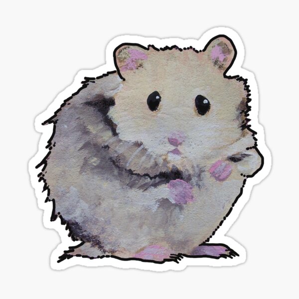 Hammy Friend Sticker