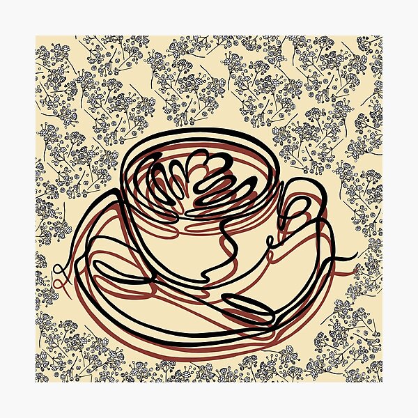 Item preview, Breath To Serenity-Coffee Time (Espresso) designed and sold by BreathToPrint.