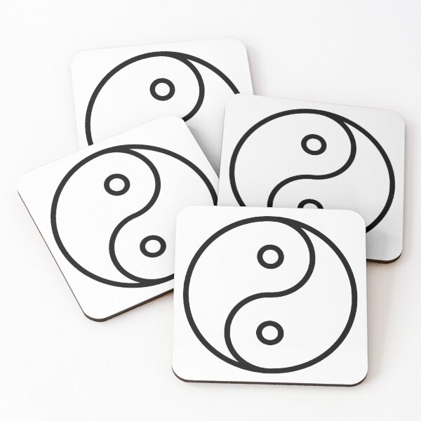Item preview, Plain Yin Yang Stencil designed and sold by StencilGifts.