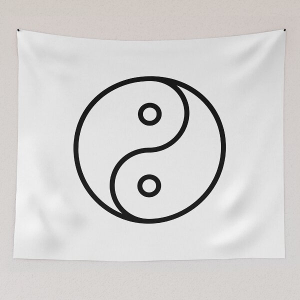 Item preview, Plain Yin Yang Stencil designed and sold by StencilGifts.