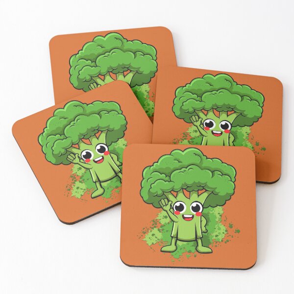 Item preview, Cute funny cartoon broccoli designed and sold by DanZla.
