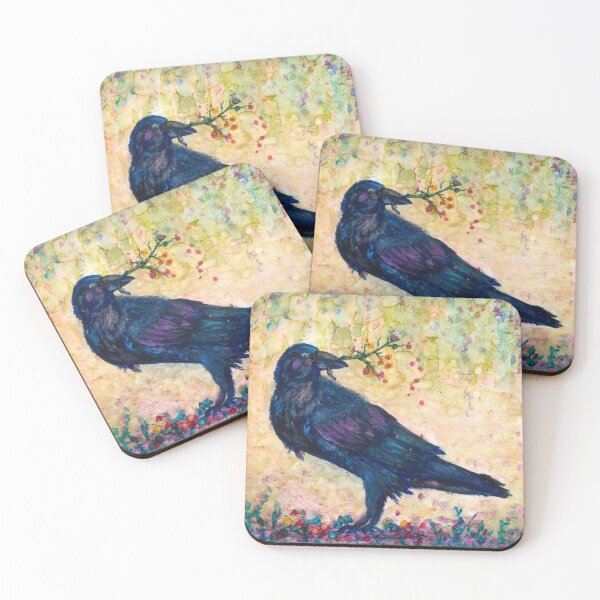 Item preview, Inquisitive Raven designed and sold by dabblerinksie.