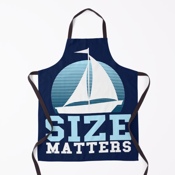 Item preview, Size Matters Yacht Sailing Boat Pun  designed and sold by LeGND.