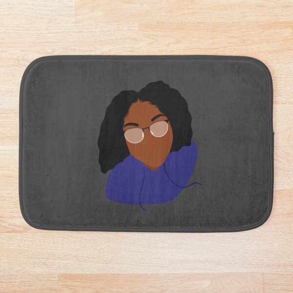 Artikelvorschau, Purple Curly Hair Portrait Illustration - in Shadow entworfen und verkauft von SheGamerxo.