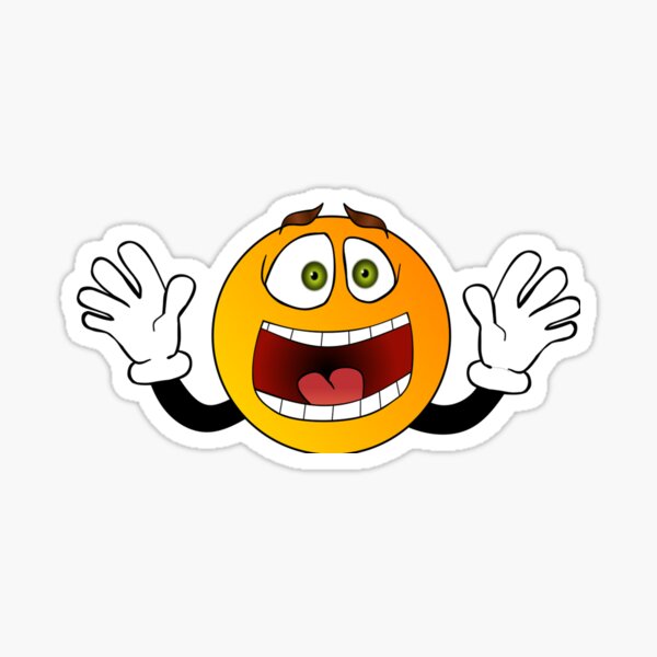 Surprising emoji Sticker