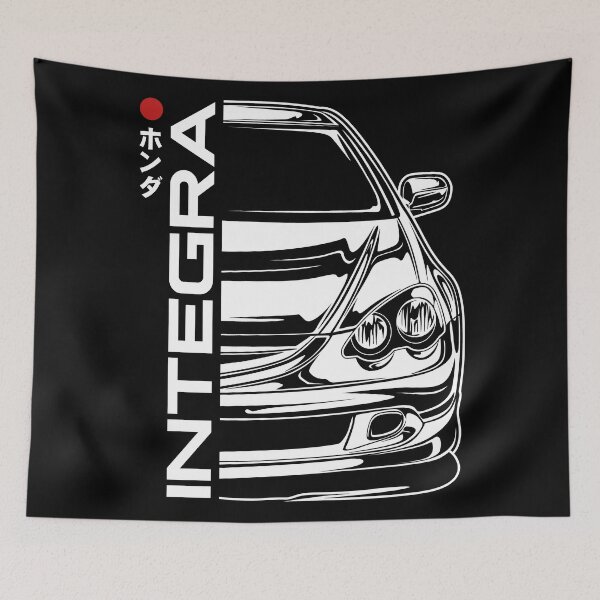 Item preview, Copy of Integra DC5 Type R Front View (White Print) designed and sold by idrdesign.