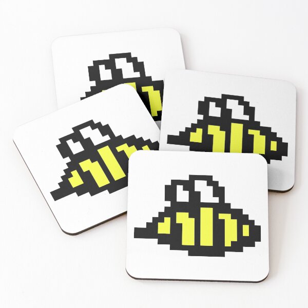 Item preview, Pixel Bee designed and sold by CozyBerry Creations.