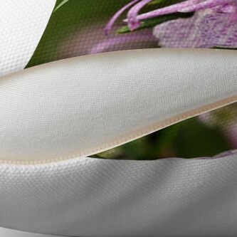 Alternate view of Rosemary Blooms Throw Pillow
