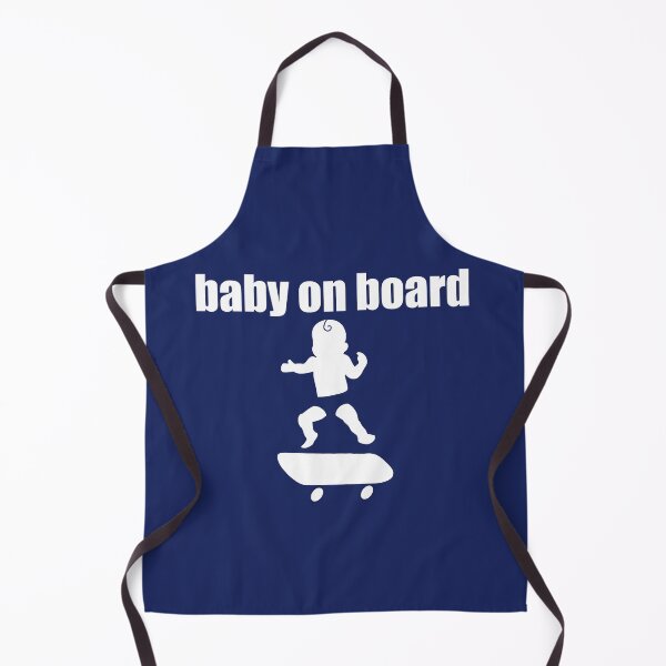 Item preview, baby on board - white designed and sold by mollycoddle.