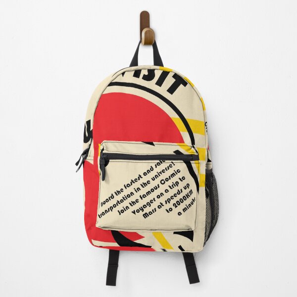 Item preview, Visit Mars Space Rocket Retro Travel Poster designed and sold by sofiakpfanner.