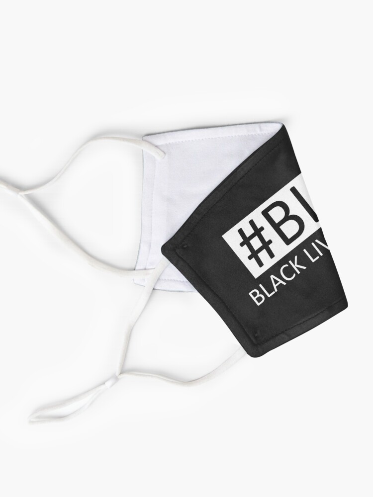 Alternate view of Black Lives Matter Mask