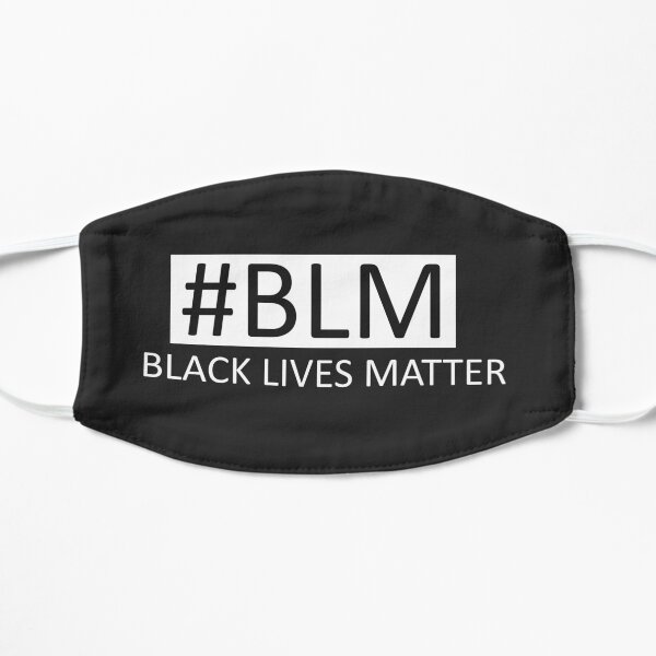 Black Lives Matter Flat Mask