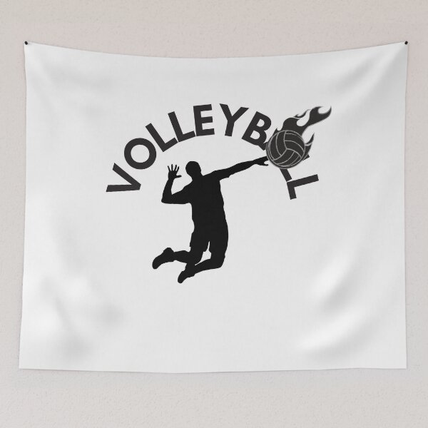 Item preview, Volleyball on fire designed and sold by Tati Tamura.