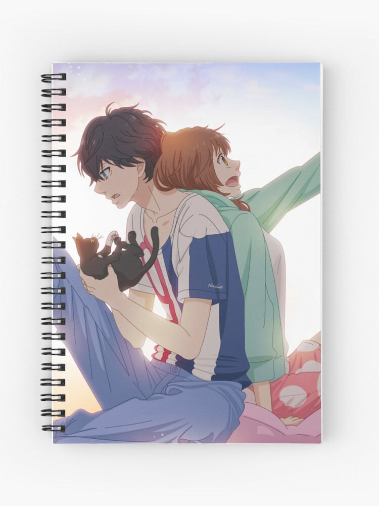 Ao Haru Ride Blue Spring Ride Spiral Notebook for Sale by NormaBrown1