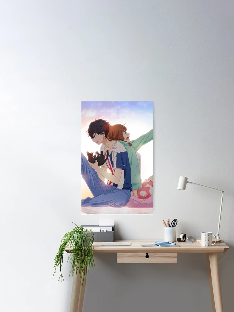 Ao Haru Ride Blue Spring Ride With Cat Poster for Sale by NormaBrown1