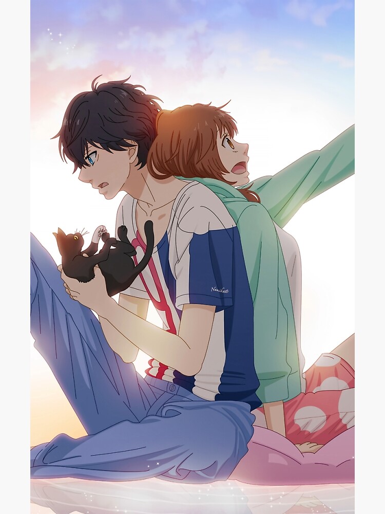 Ao Haru Ride Blue Spring Ride With Cat | Poster