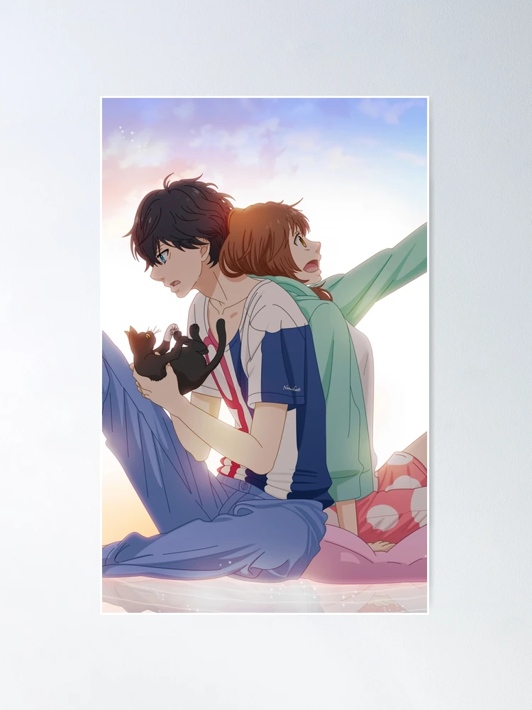 Ao Haru Ride Blue Spring Ride With Cat iPad Case & Skin for Sale by  NormaBrown1