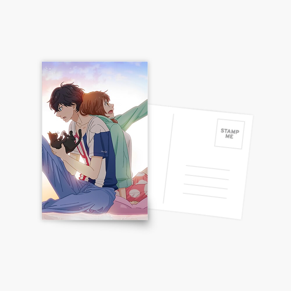 Ao Haru Ride Blue Spring Ride With Cat Poster for Sale by