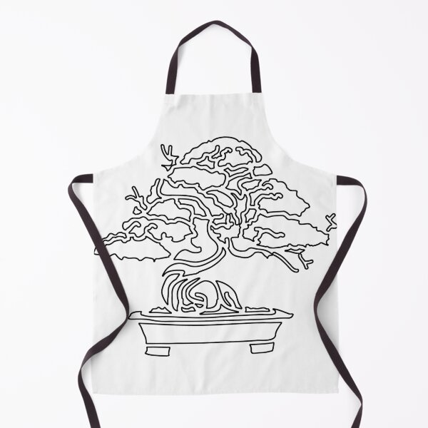 Item preview, Plain Bonsai Stencil designed and sold by StencilGifts.