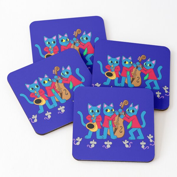 Item preview, Jazz Cats designed and sold by FrancesFoxglove.
