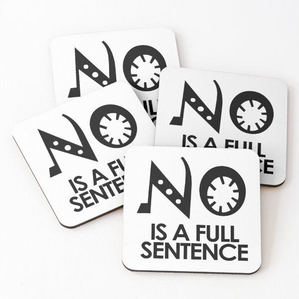 Item preview, No Is A Full Sentence designed and sold by askarne.