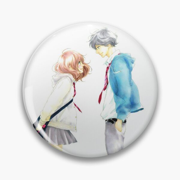 Ao Haru Ride Futaba X Kou Shoujo Enamel Pins 