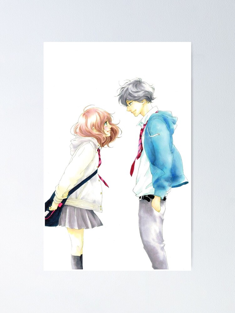 Amazon.com: Canvas Print Blue Spring Ride Poster Anime Minimalist Posters  (5) Canvas Painting Wall Art Poster for Bedroom Living Room Decor  20x30inch(50x75cm) Frame-Style: Posters & Prints