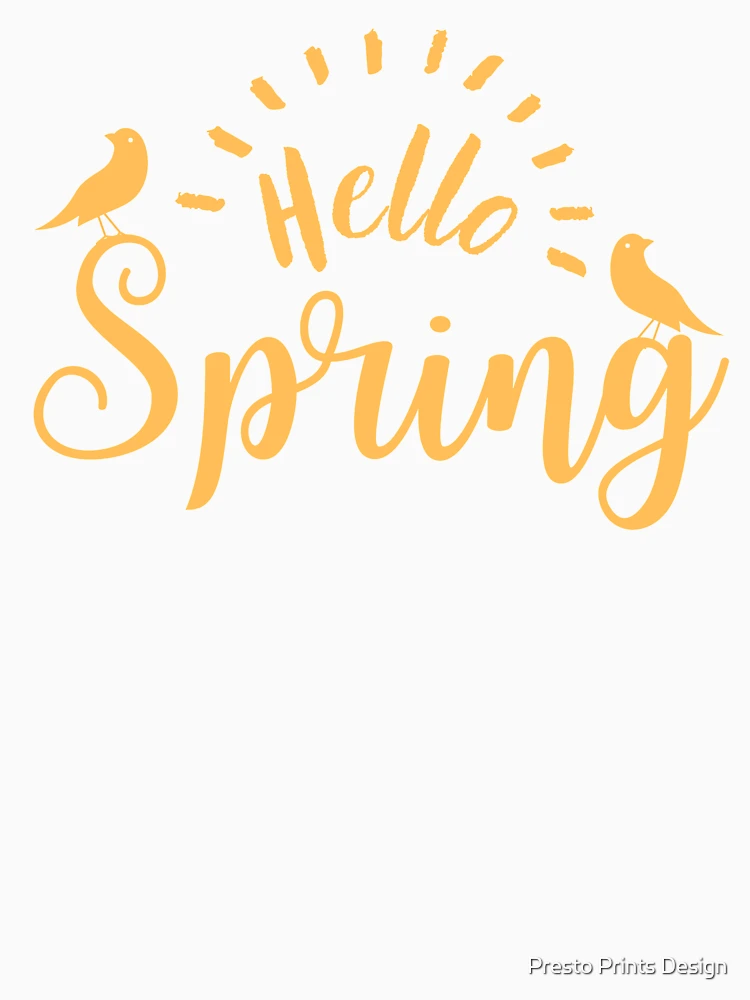 Thumbnail 6 of 6, Pullover Hoodie, Hello Spring | Spring | Spring Lover | Spring Clean designed and sold by Presto Prints Design.