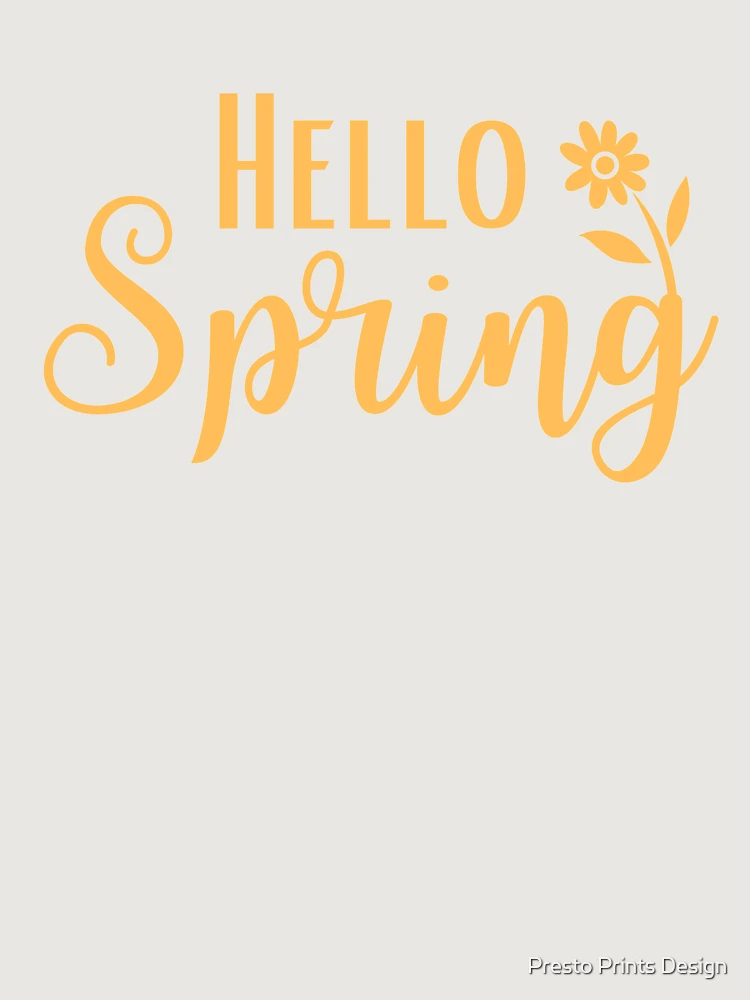 Thumbnail 6 of 6, Premium Oversized Sweatshirt, Hello Spring | Spring | Spring Lover | Spring Clean designed and sold by Presto Prints Design.
