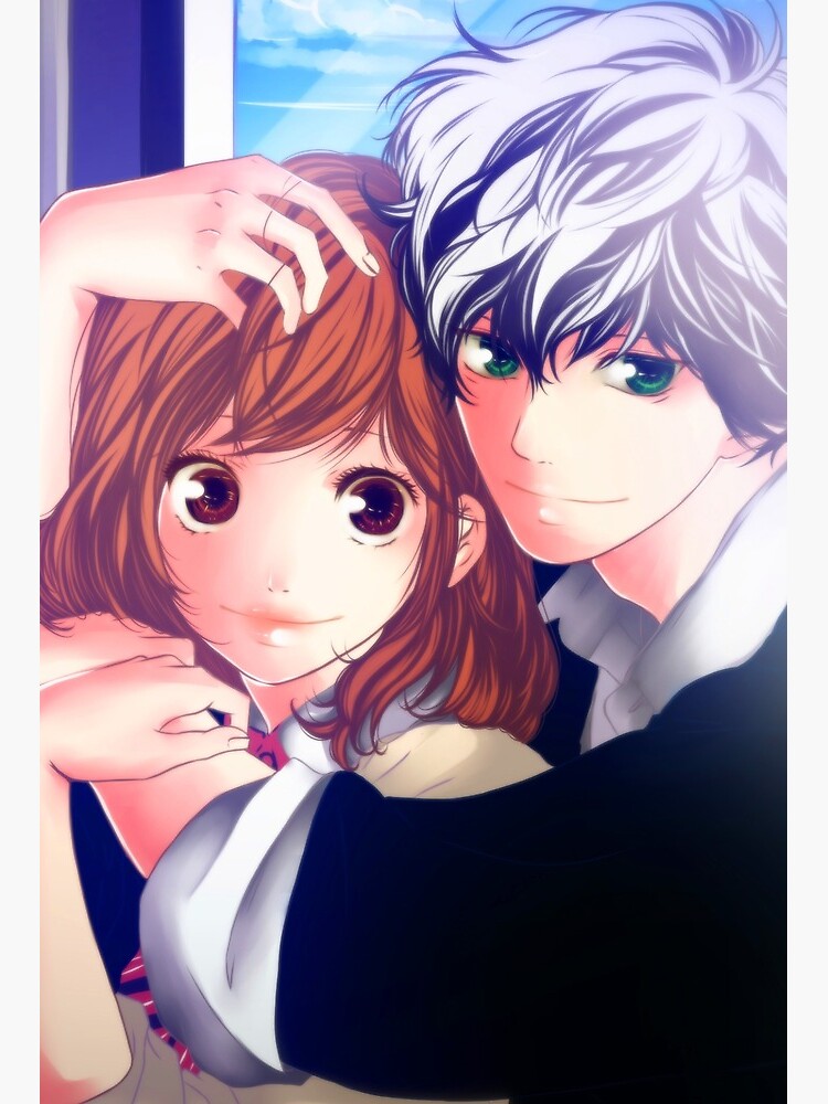 Ao Haru Ride Blue Spring Ride Romantic Art Board Print for Sale by  NormaBrown1