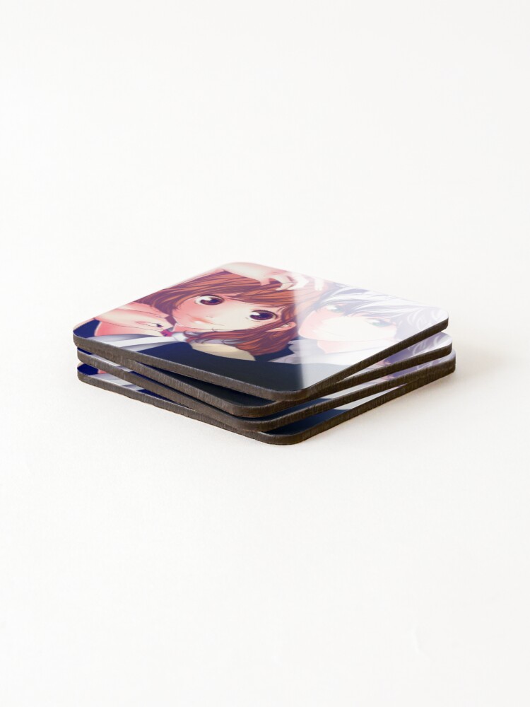 Thumbnail 4 of 5, Coasters (Set of 4), Ao Haru Ride Blue Spring Ride designed and sold by NormaBrown1.