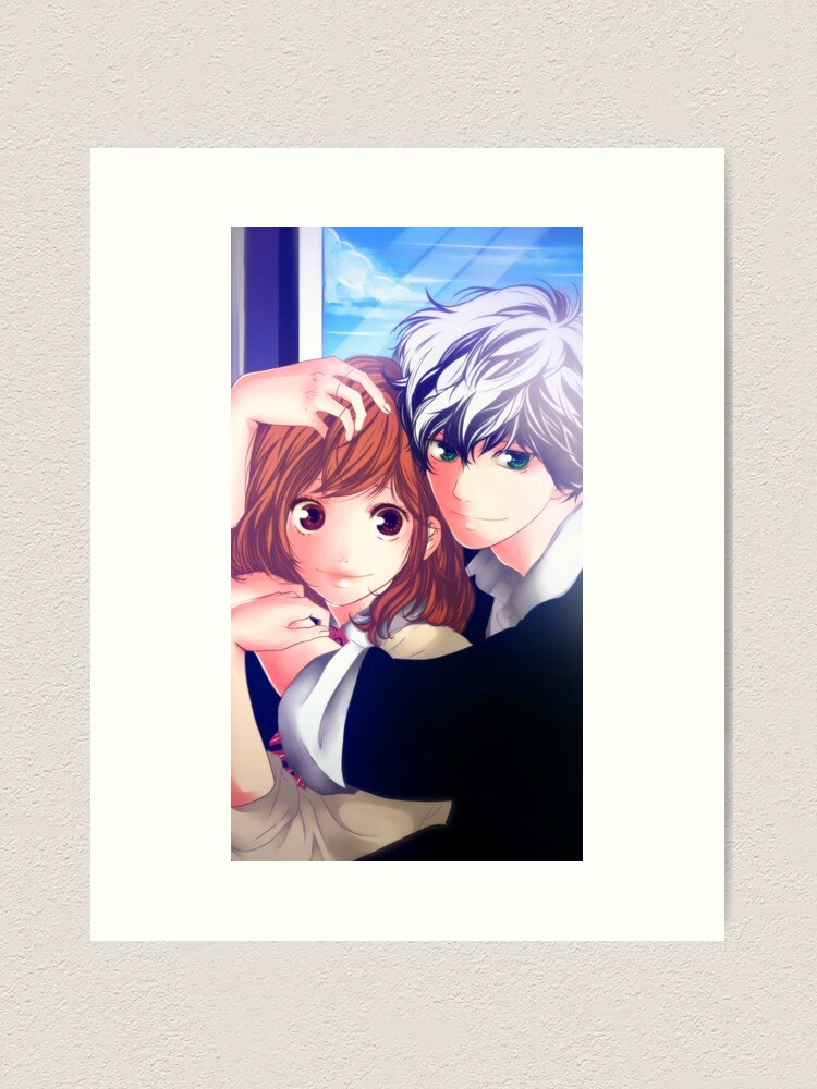 Ao Haru Ride Blue Spring Ride With Cat Poster for Sale by NormaBrown1