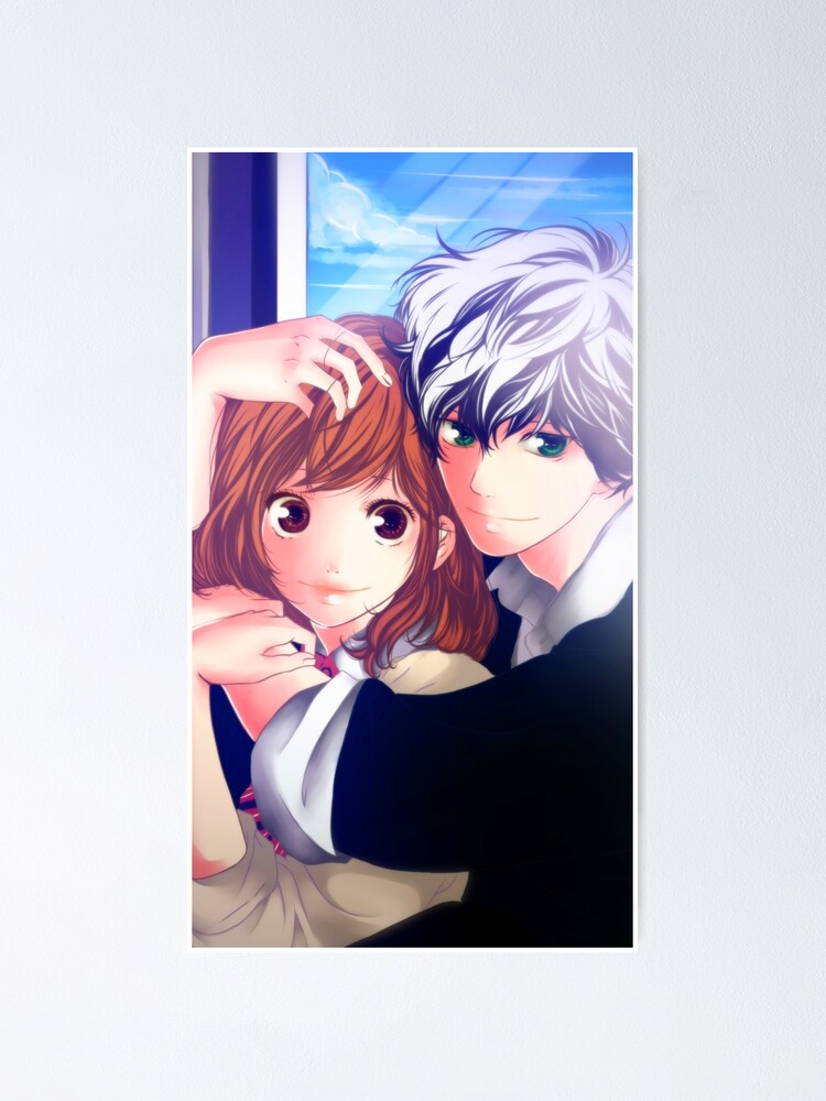 Ao Haru Ride Blue Spring Ride With Cat Poster for Sale by NormaBrown1