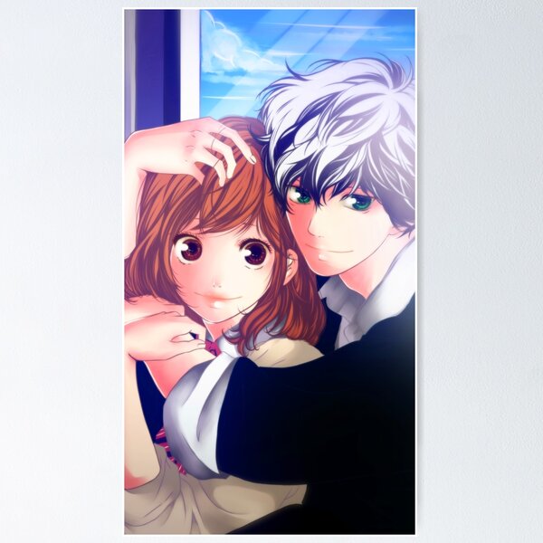 Ao Haru Ride Home Decor Anime Wall Scroll Poster Fabric Painting Mabuchi  Kou & Yoshioka Futaba 012 L