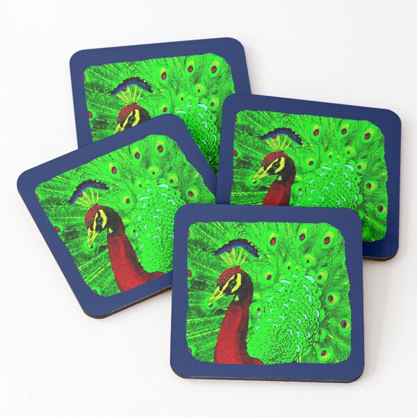 Item preview, RARE EMERALD PEACOCK designed and sold by THE AMERICAN TEEVANGELIST.