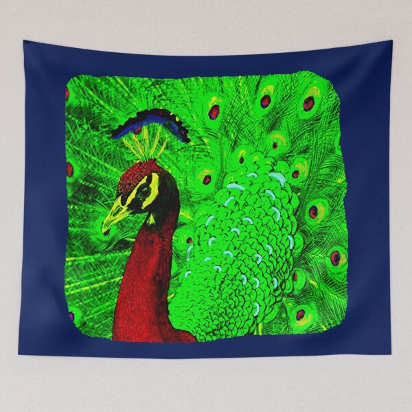 Item preview, RARE EMERALD PEACOCK designed and sold by THE AMERICAN TEEVANGELIST.
