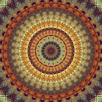 Artwork thumbnail, Mandala 076 by Mandala Of Life
