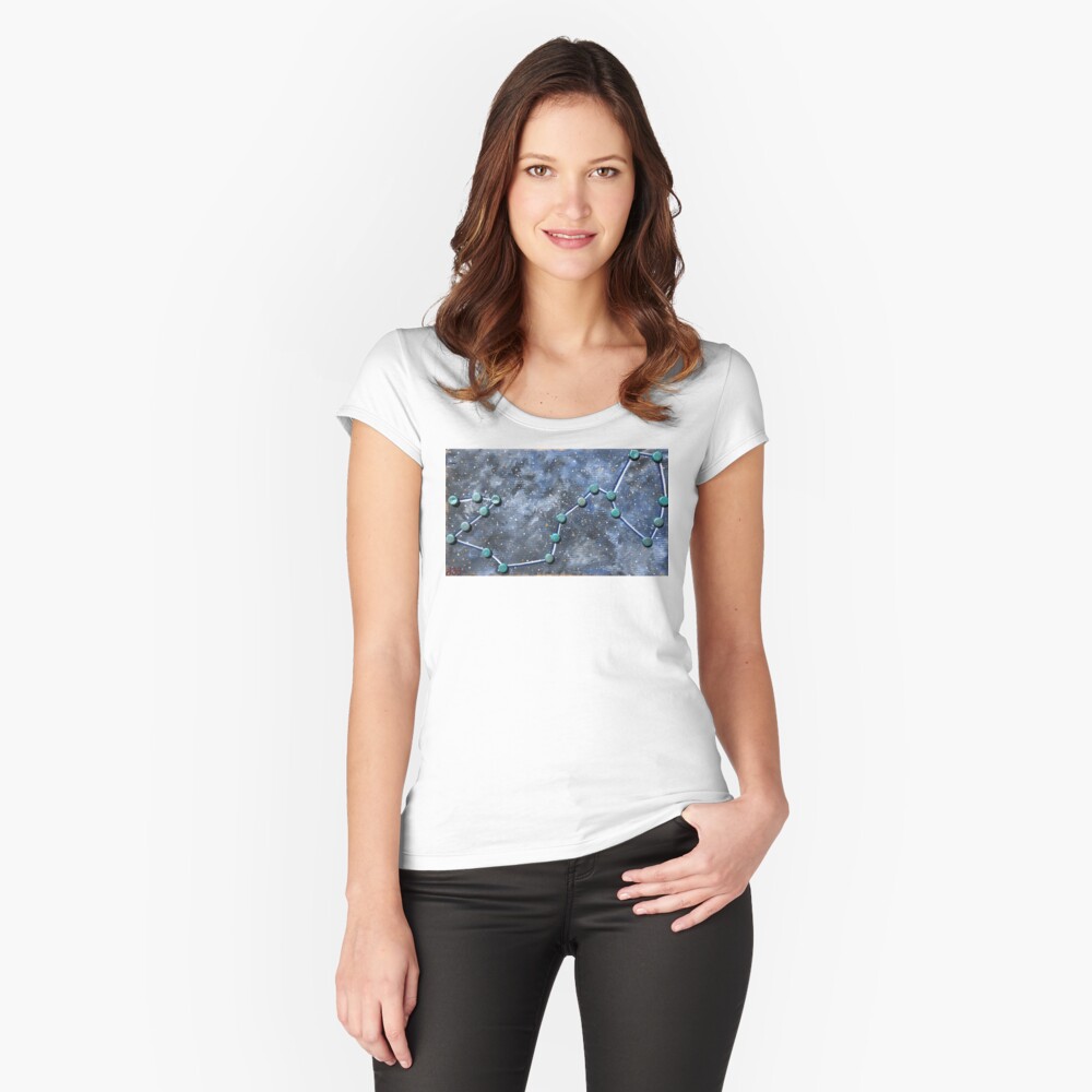 Item preview, Fitted Scoop T-Shirt designed and sold by d33universe.