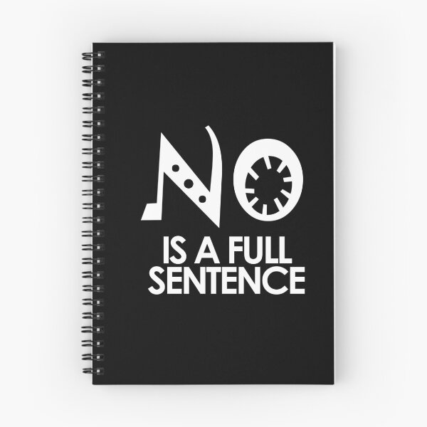 Item preview, No Is A Full Sentence designed and sold by askarne.